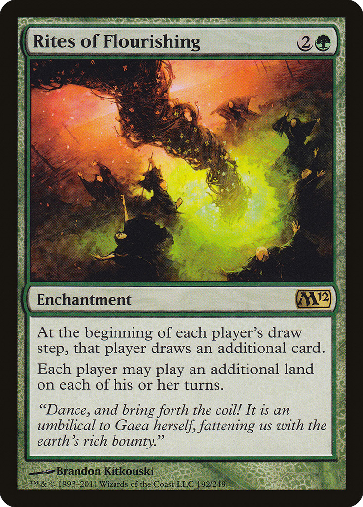 Rites of Flourishing [Magic 2012] Foil