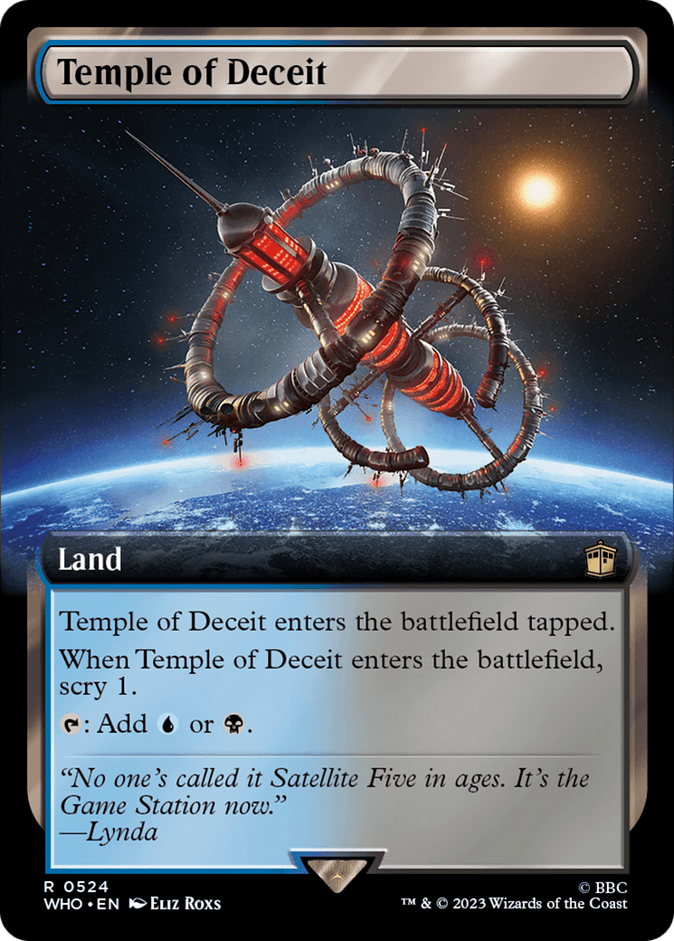 Temple of Deceit (WHO-524) - Doctor Who: (Extended Art) Foil