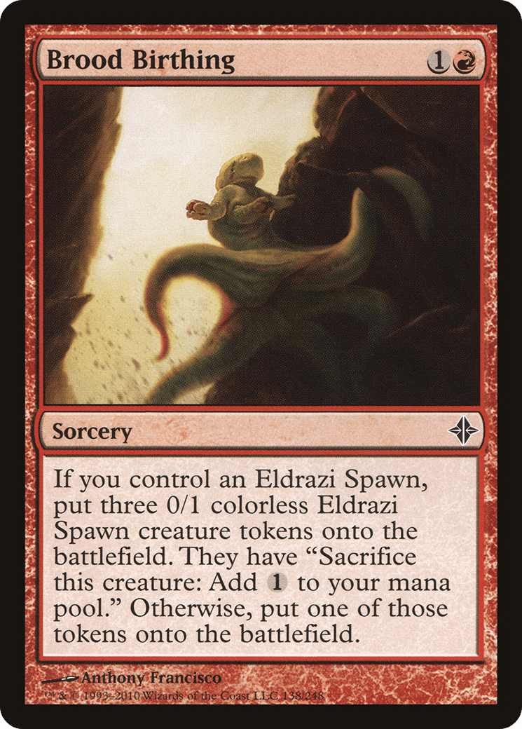Brood Birthing [Rise of the Eldrazi] Foil