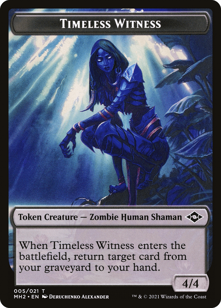 Timeless Witness (TMH2-005) - Modern Horizons 2 Tokens Foil