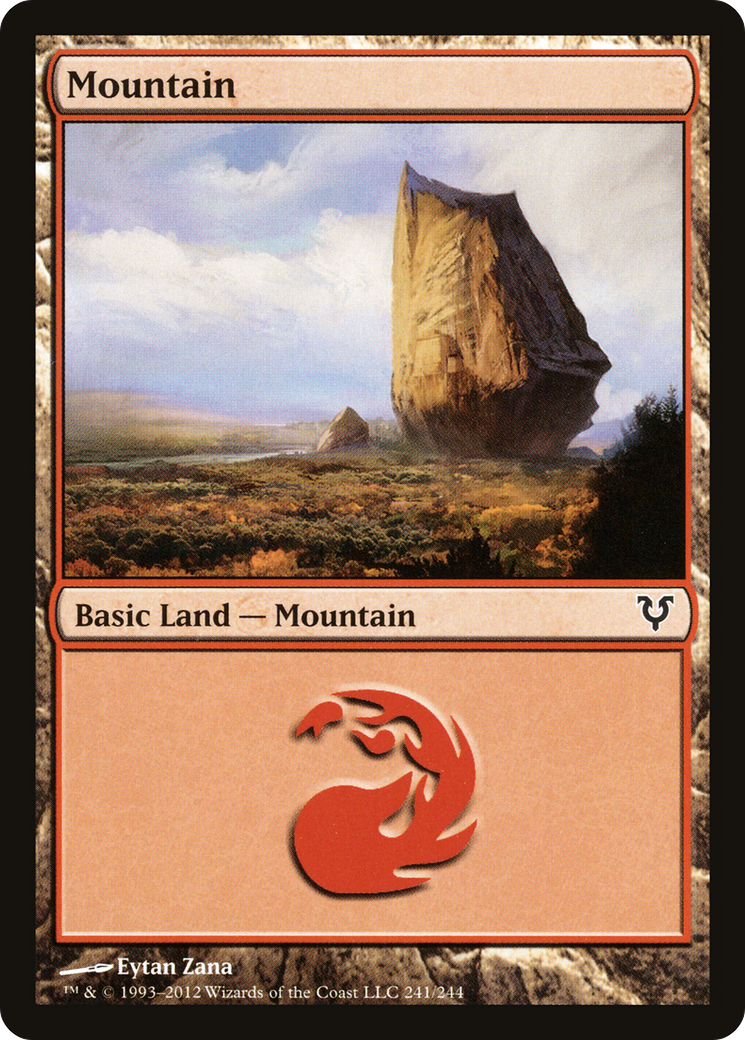 Mountain (241) [Avacyn Restored] Foil