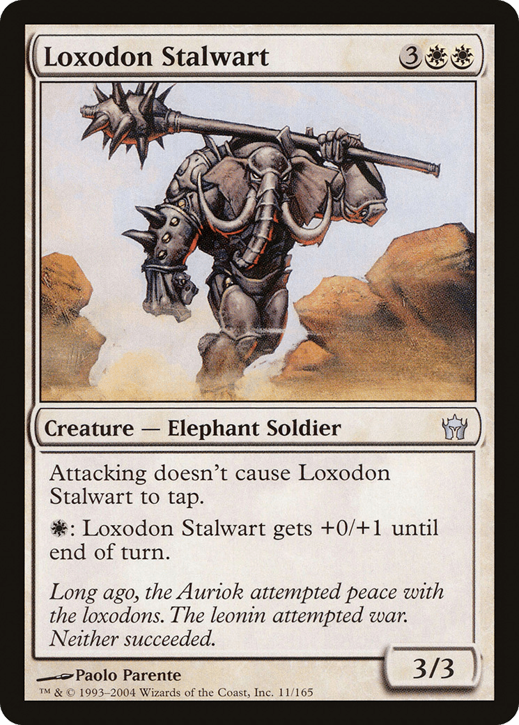 Loxodon Stalwart [Fifth Dawn] Foil