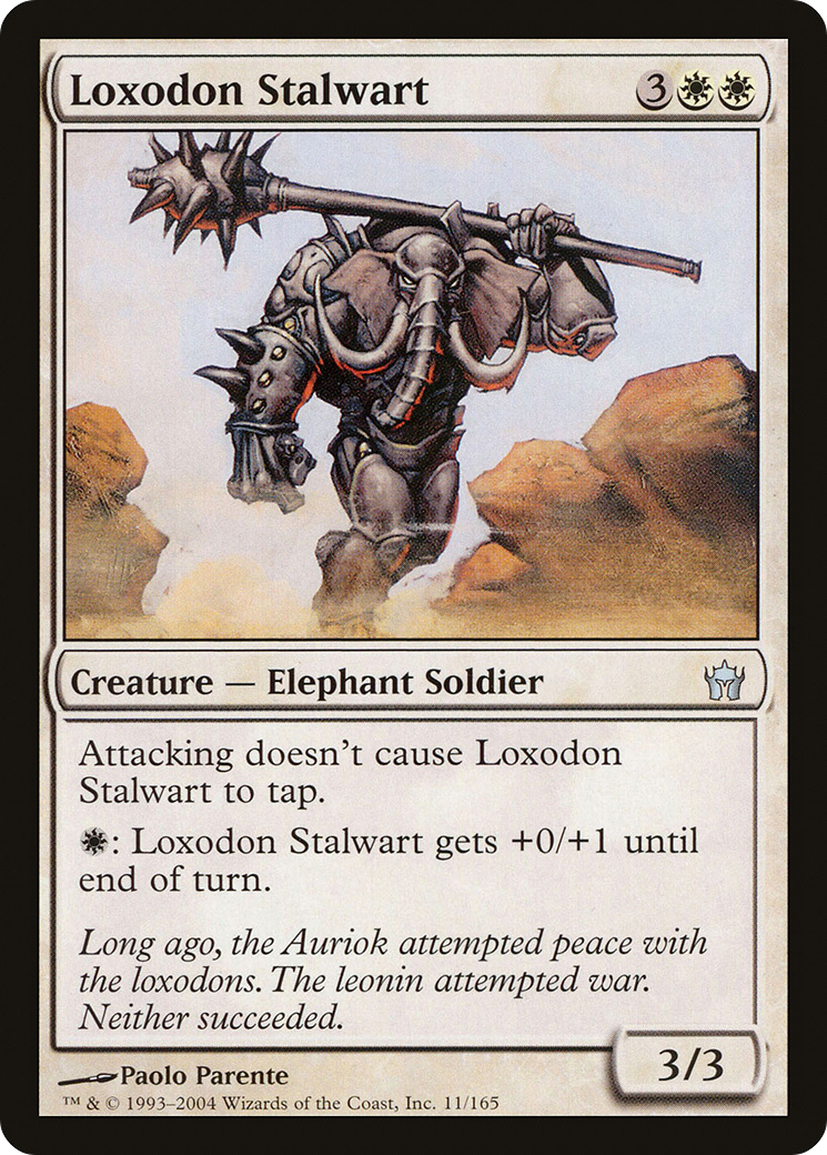 Loxodon Stalwart [Fifth Dawn] Foil