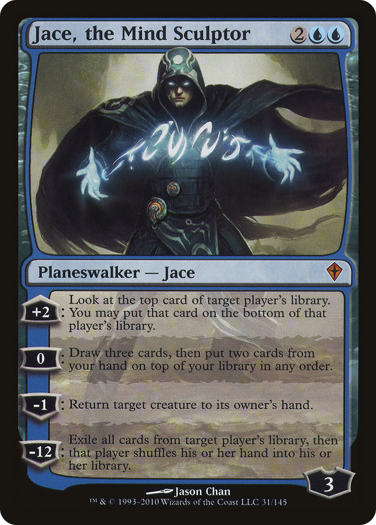 Jace, the Mind Sculptor [Worldwake] Foil