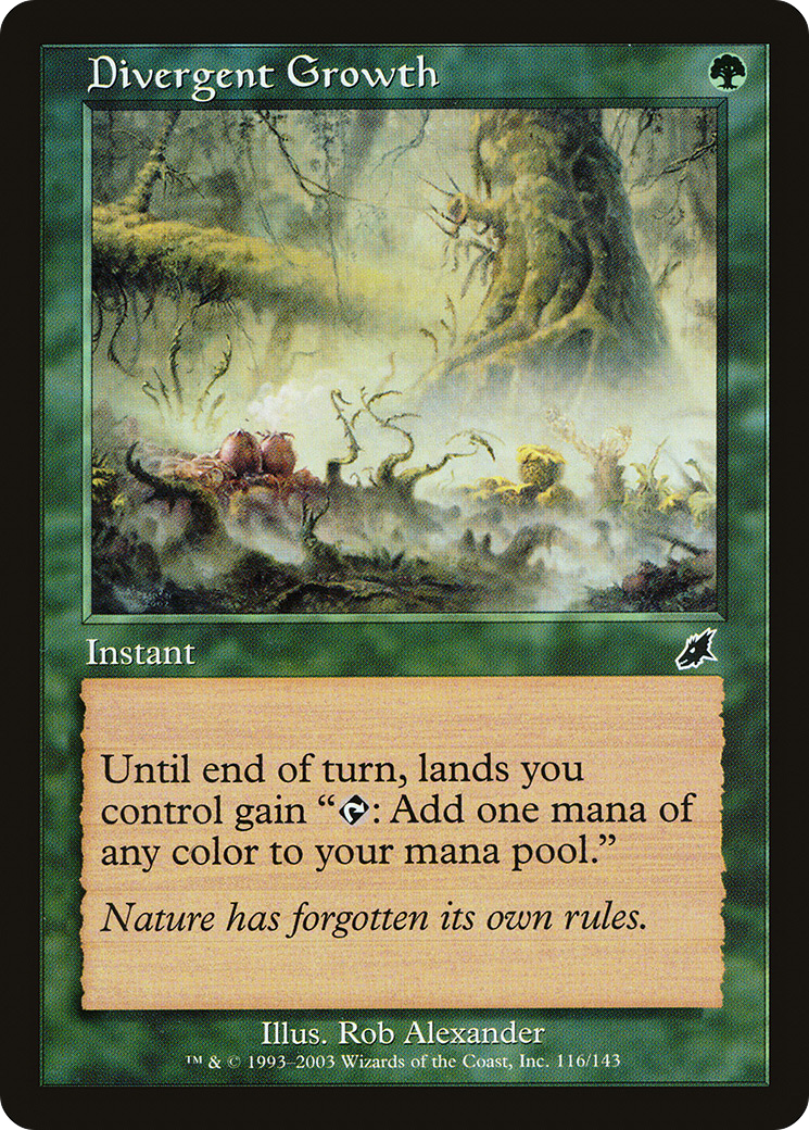 Divergent Growth [Scourge] Foil