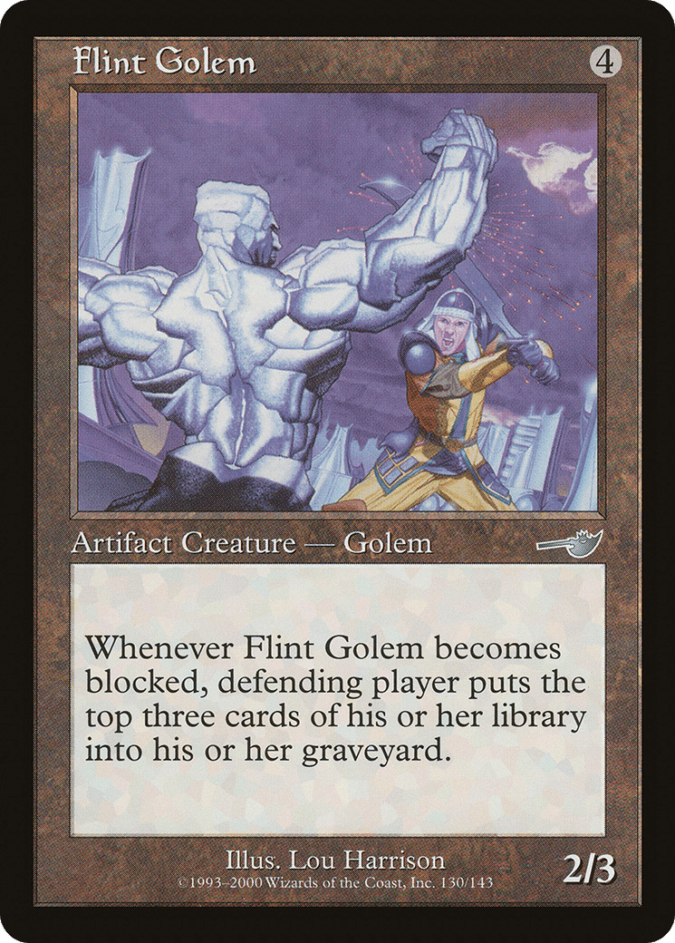 Flint Golem [Nemesis] Foil