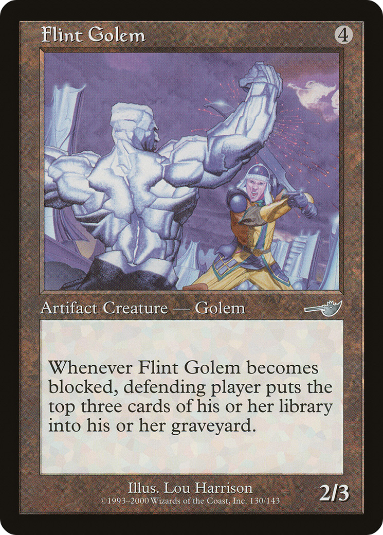Flint Golem [Nemesis] Foil