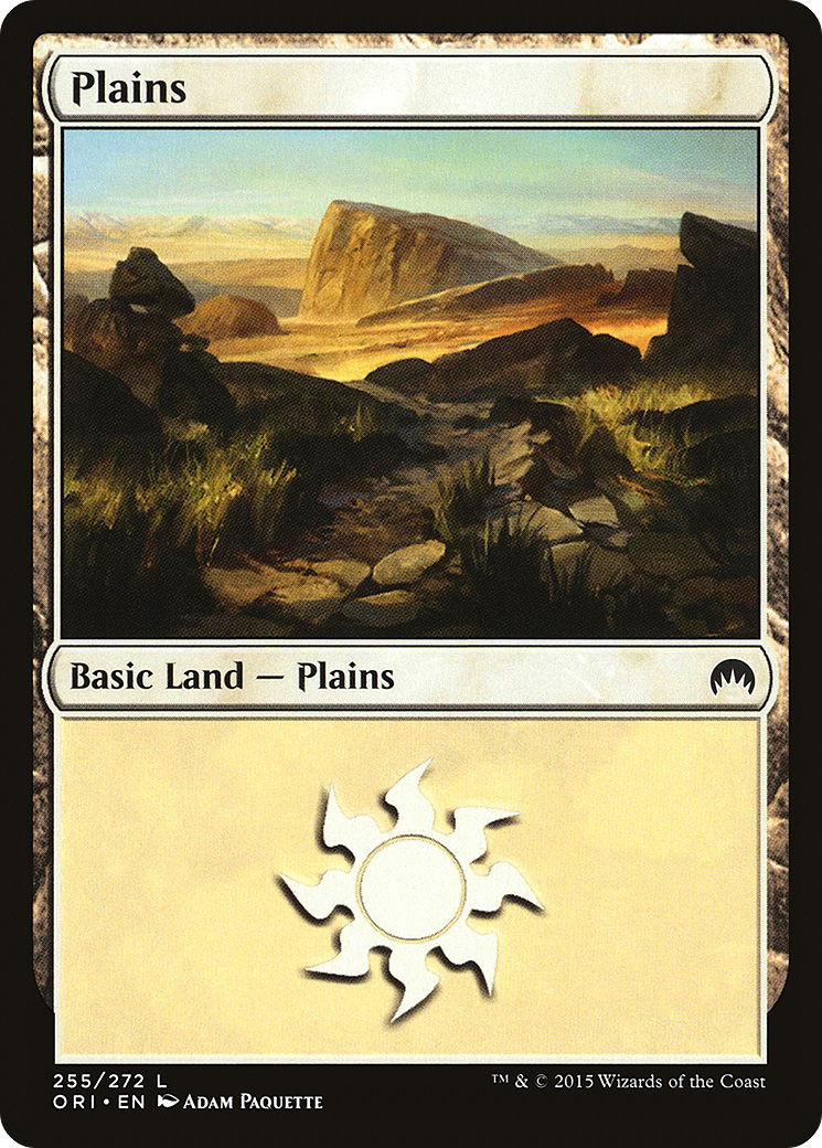 Plains (255) [Magic Origins] Foil