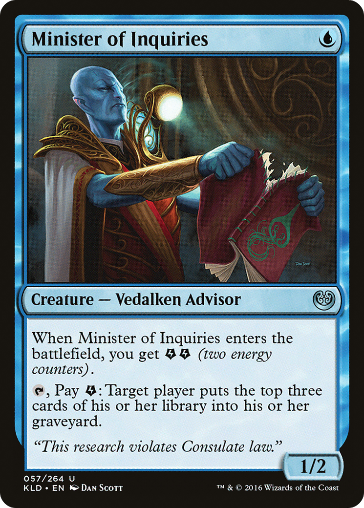 Minister of Inquiries [Kaladesh] Foil