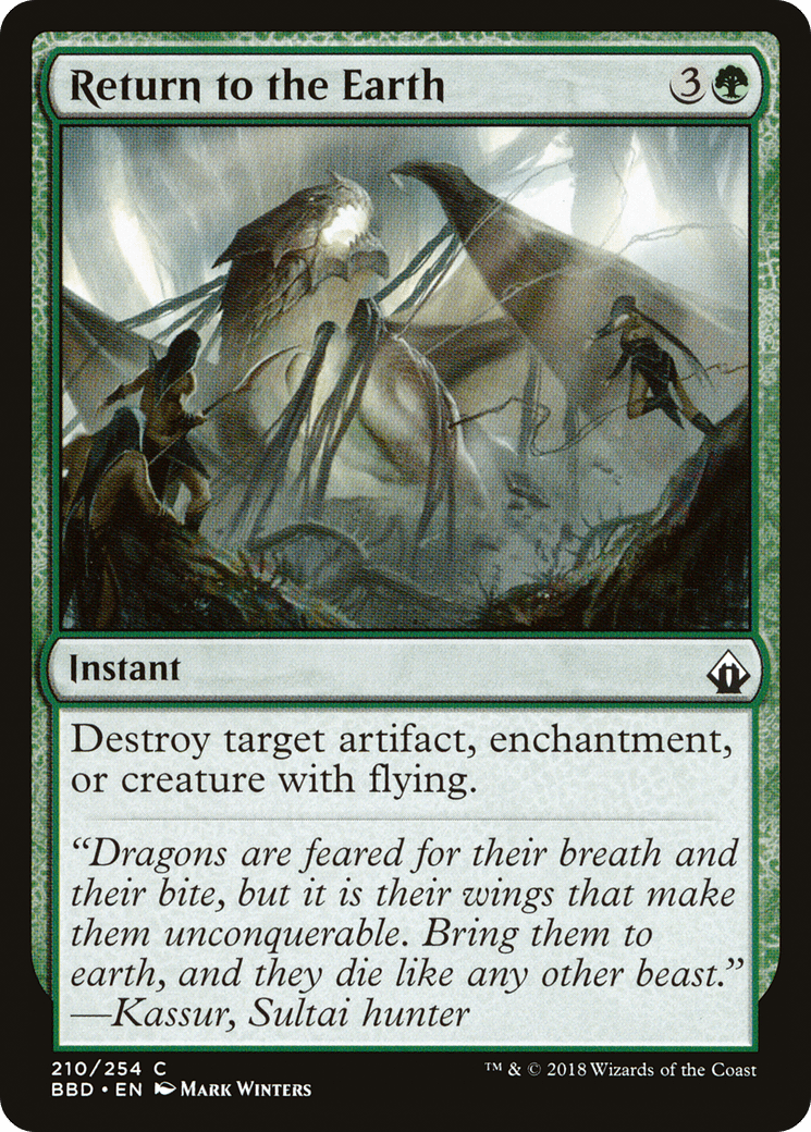 Return to the Earth [Battlebond] Foil