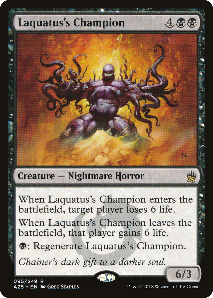 Laquatus's Champion [Masters 25] Foil