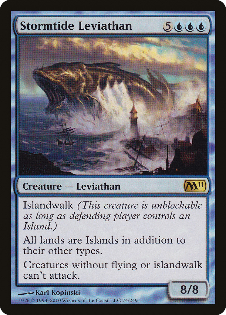 Stormtide Leviathan [Magic 2011] Foil