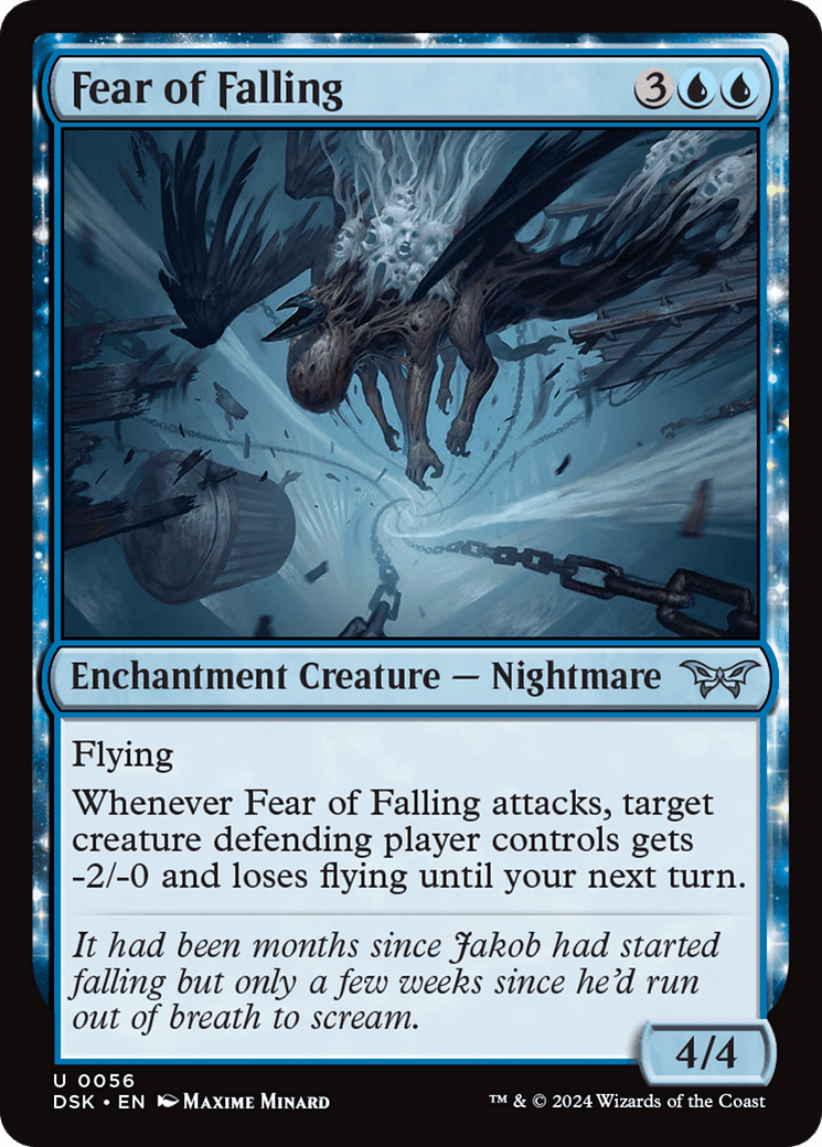 Fear of Falling [Duskmourn: House of Horror] Foil