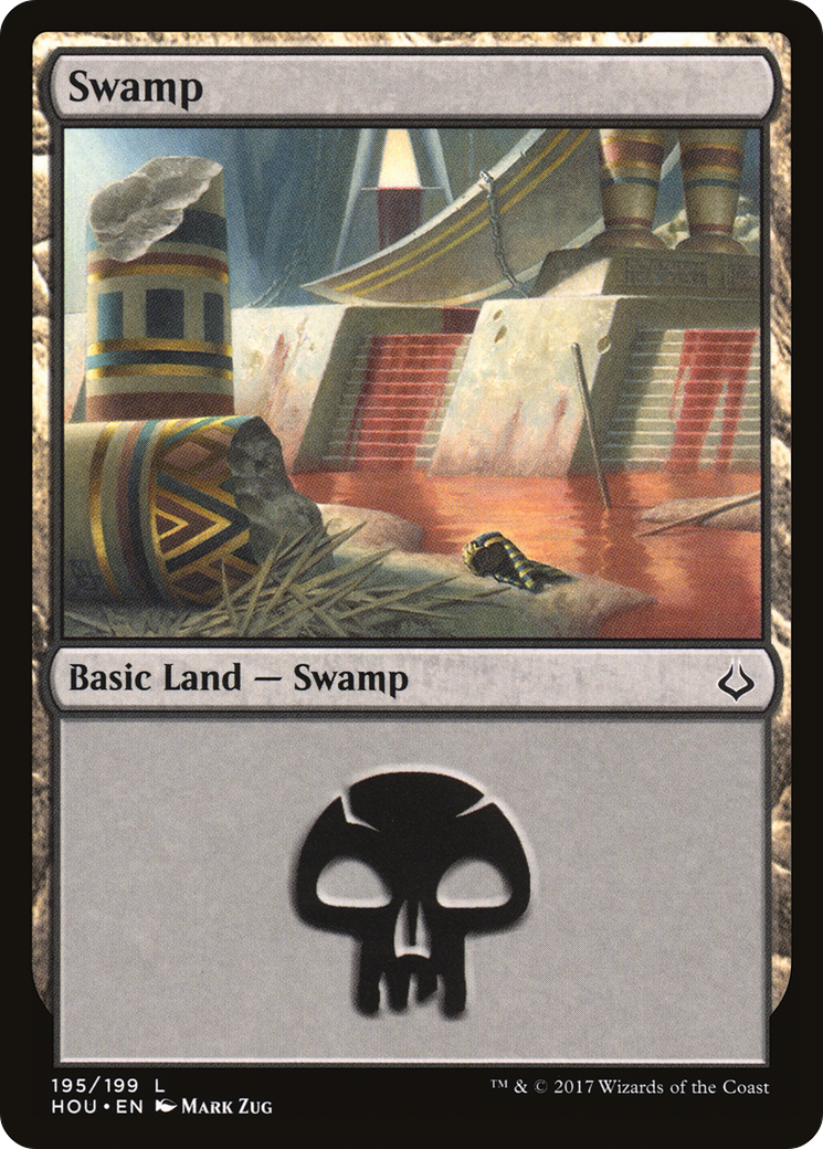Swamp (195) [Hour of Devastation] Foil
