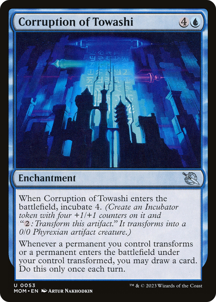 Corruption of Towashi [March of the Machine] Foil