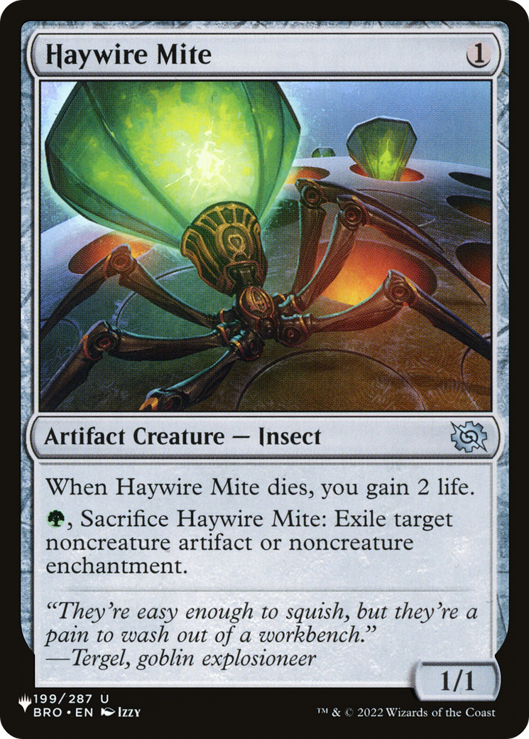 Haywire Mite |  (BRO-199) [The List]