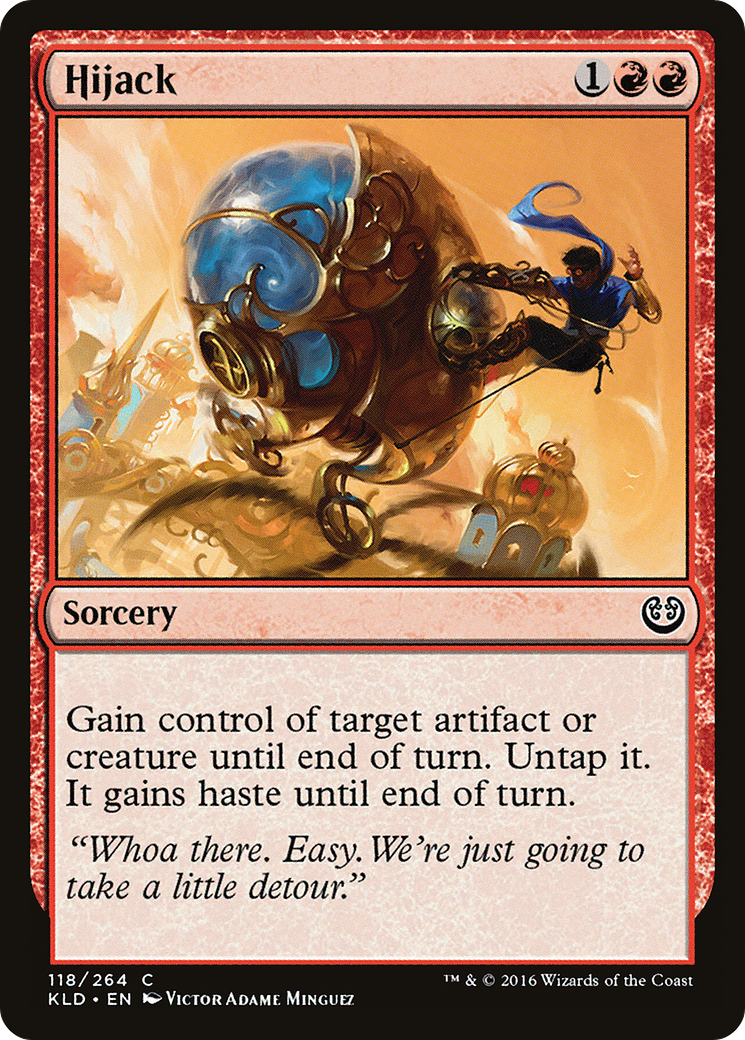 Hijack [Kaladesh] Foil