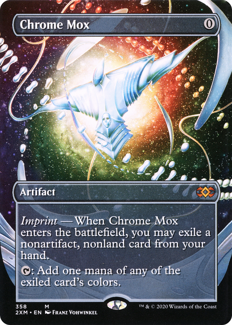 Chrome Mox (Toppers) [Double Masters] Foil