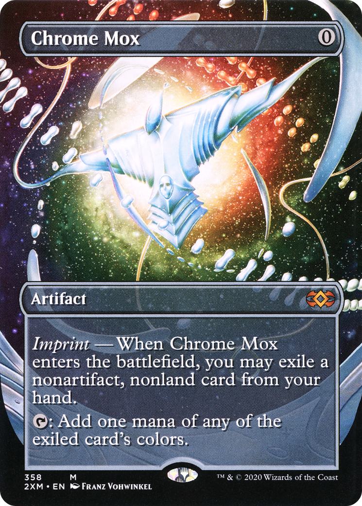 Chrome Mox (Toppers) [Double Masters] Foil