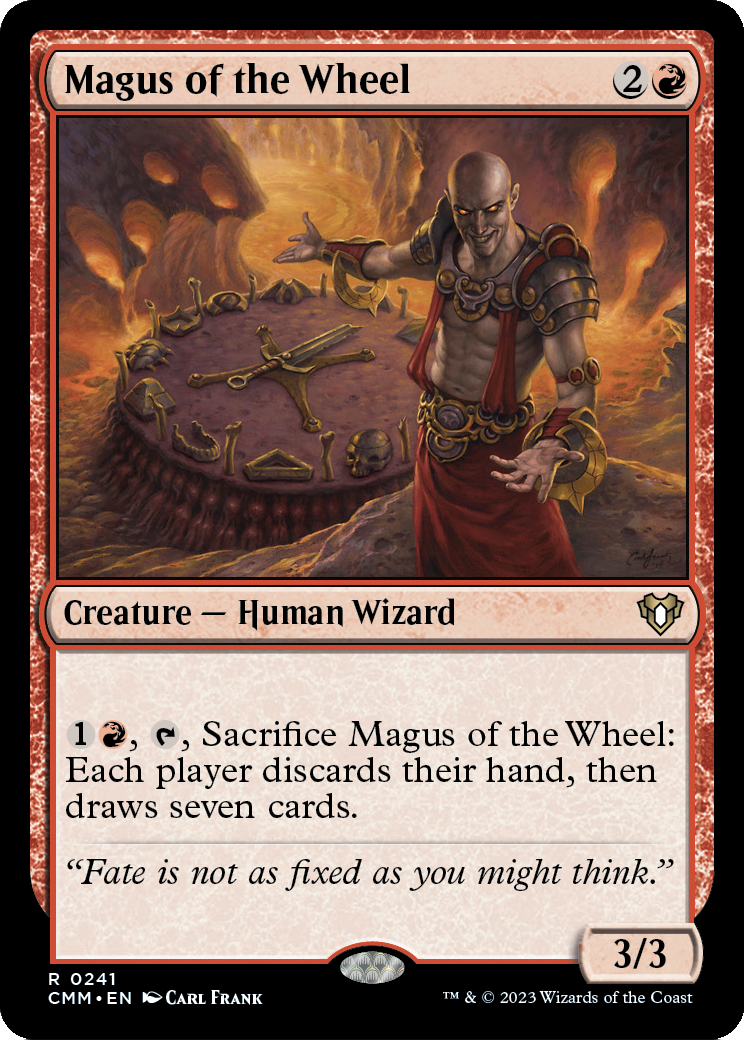 Magus of the Wheel [Commander Masters] Foil