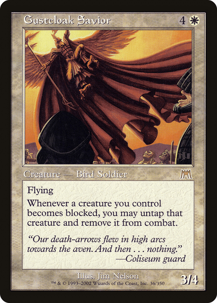 Gustcloak Savior [Onslaught] Foil