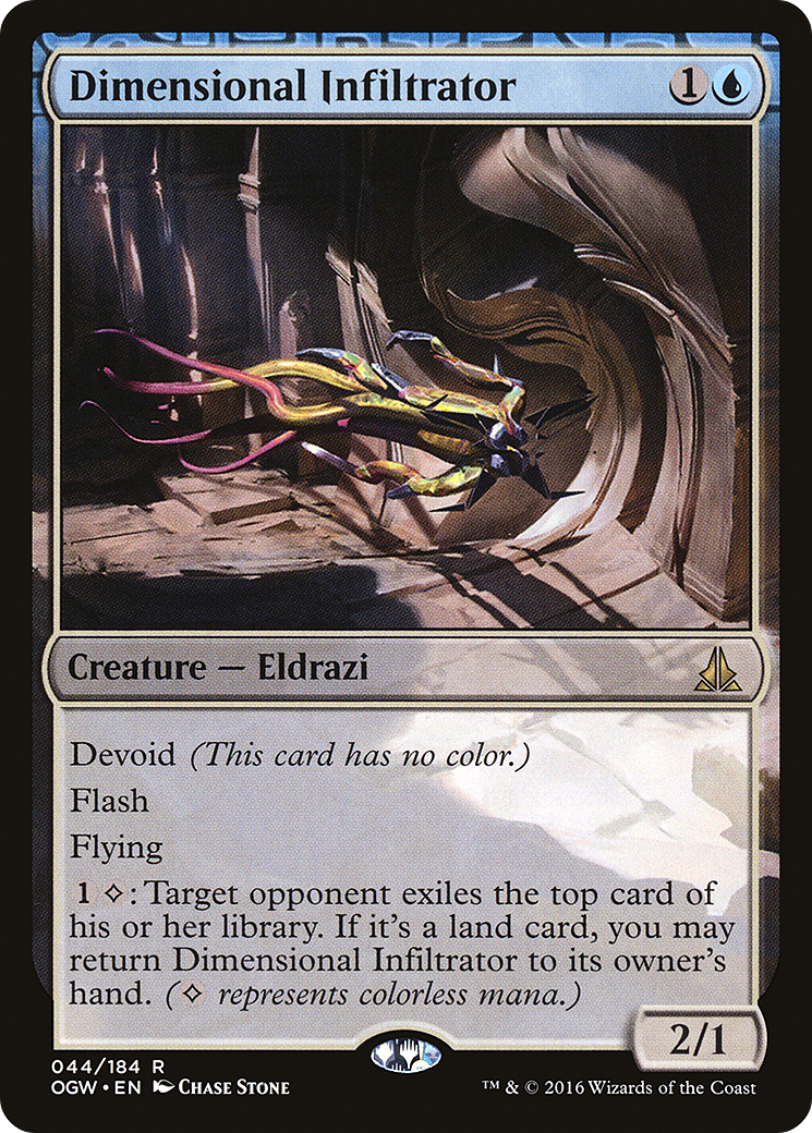 Dimensional Infiltrator [Oath of the Gatewatch] Foil