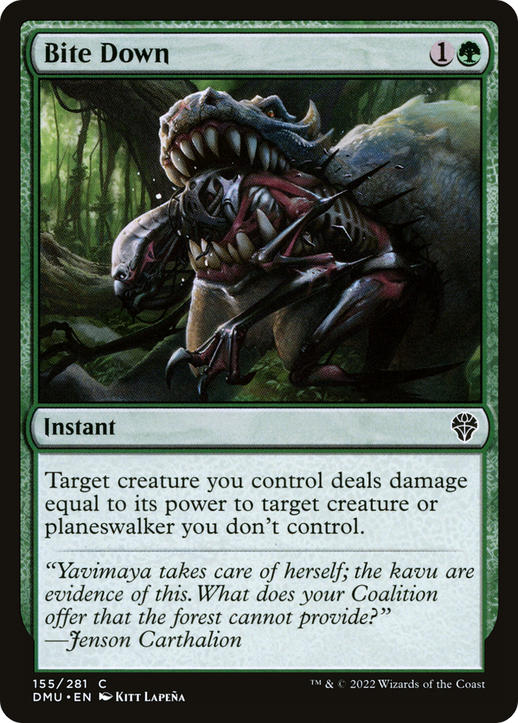 Bite Down [Dominaria United] Foil