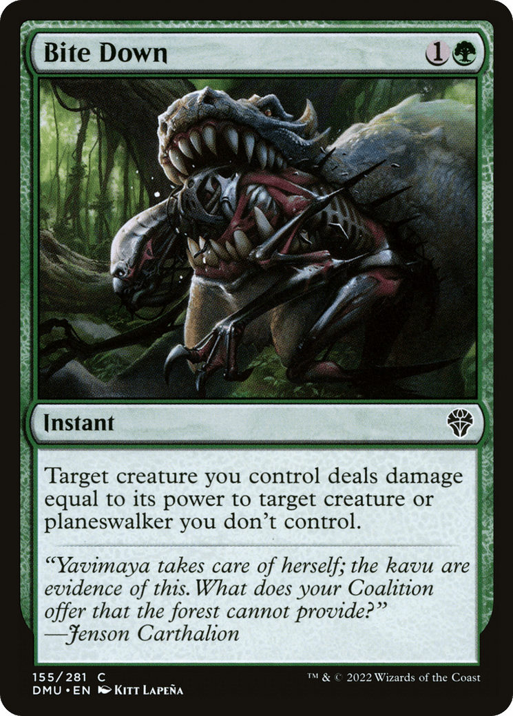 Bite Down [Dominaria United] Foil