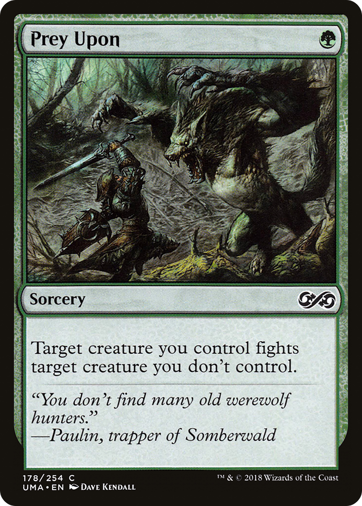 Prey Upon [Ultimate Masters] Foil