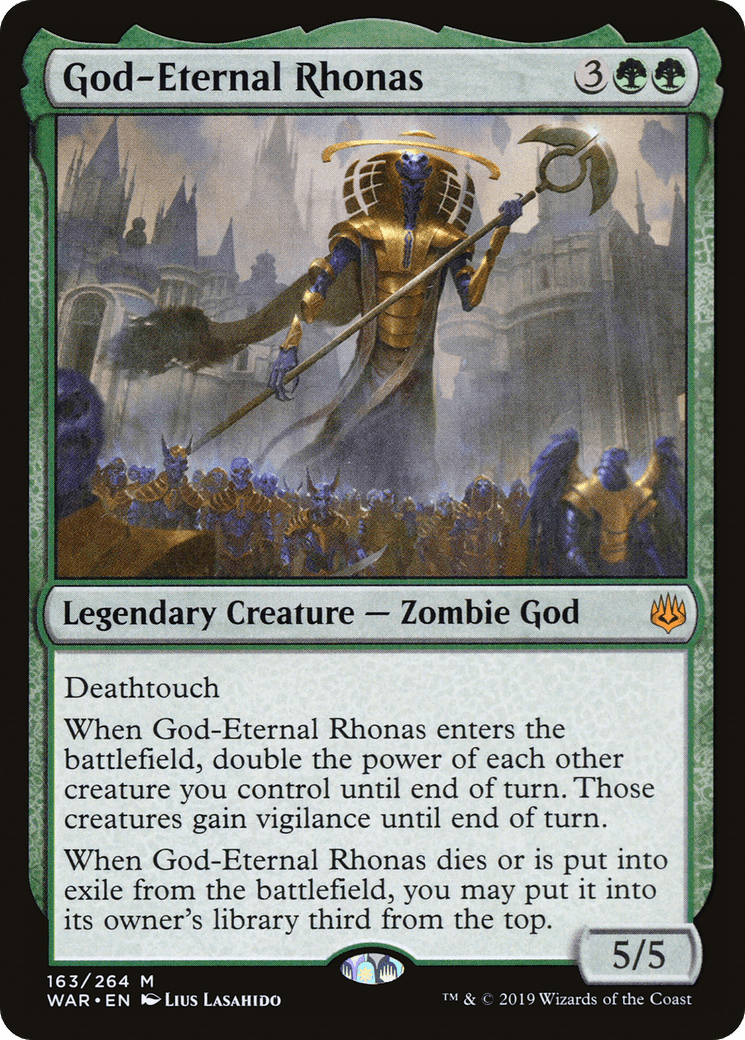 God-Eternal Rhonas [War of the Spark] Foil