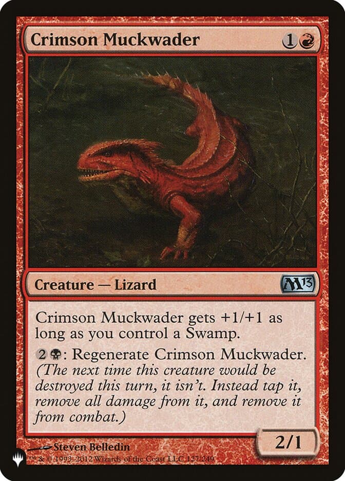 Crimson Muckwader |  (M13-127) [The List]