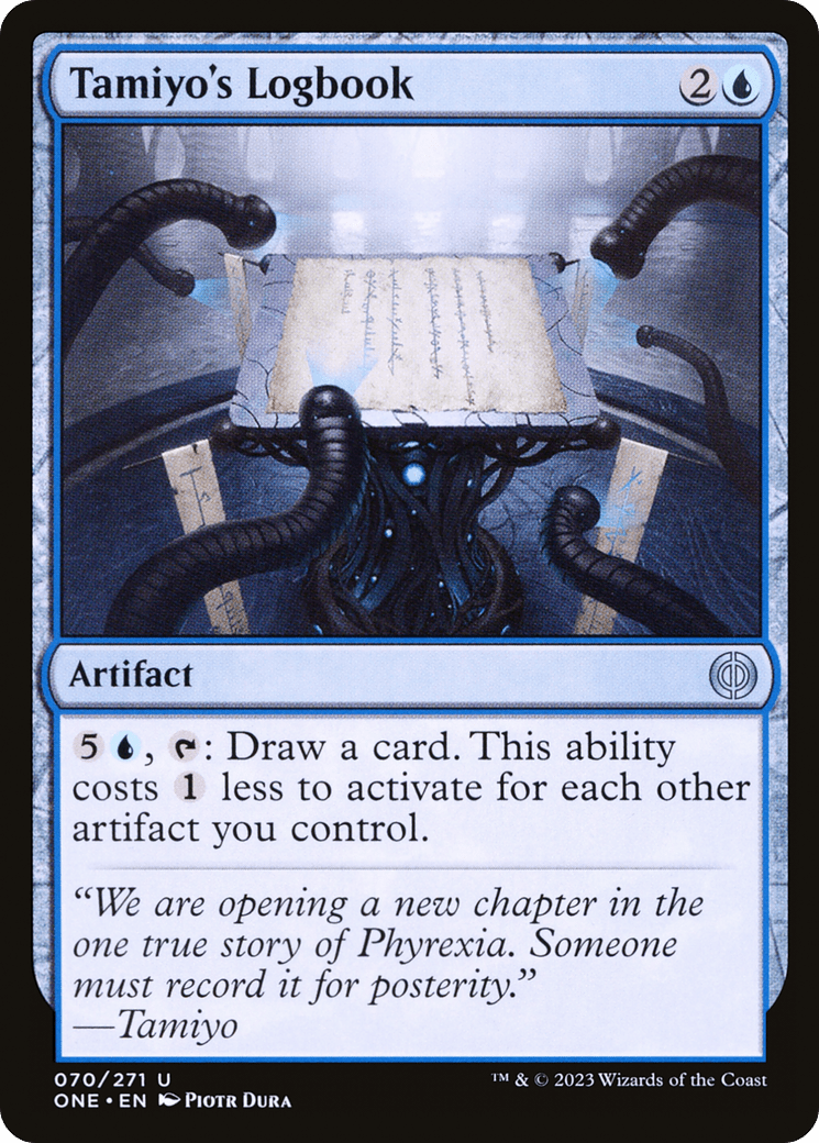Tamiyo's Logbook [Phyrexia: All Will Be One] Foil