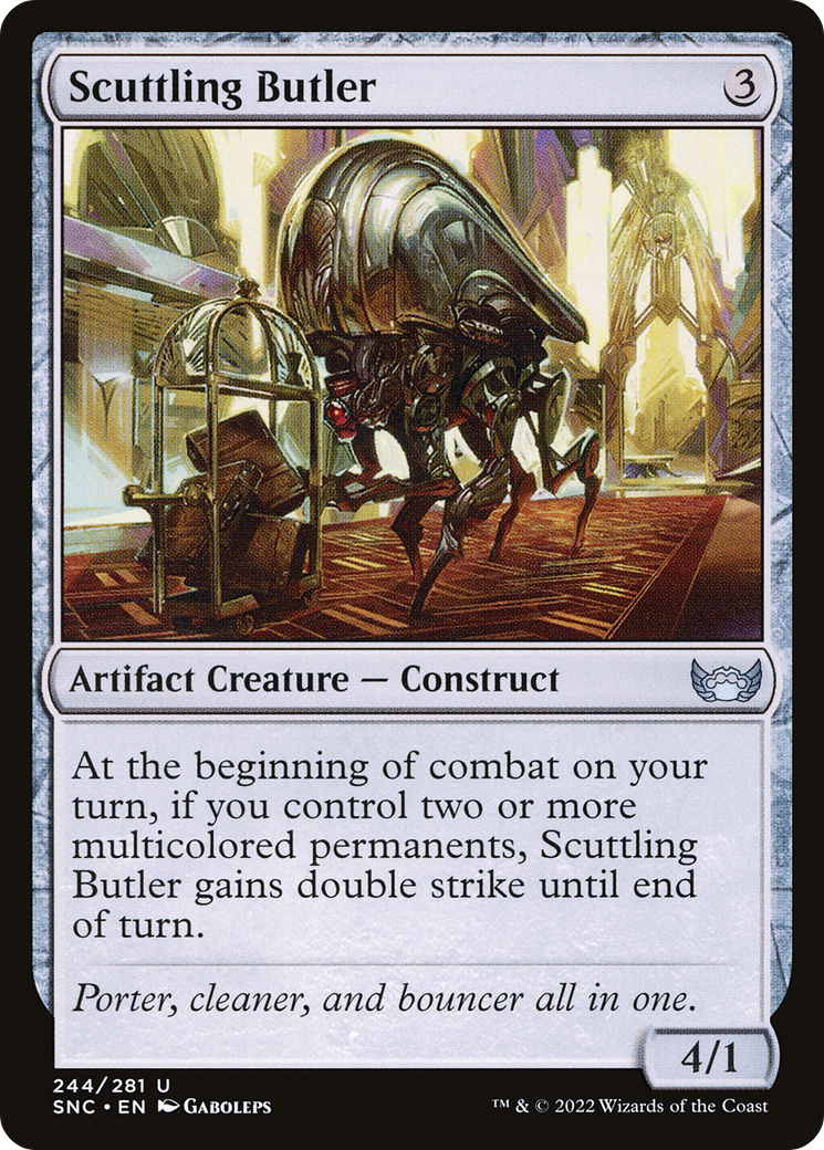Scuttling Butler [Streets of New Capenna] Foil