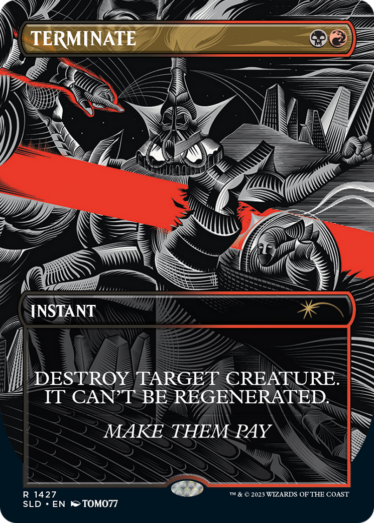 Terminate [Secret Lair Drop Series] Foil