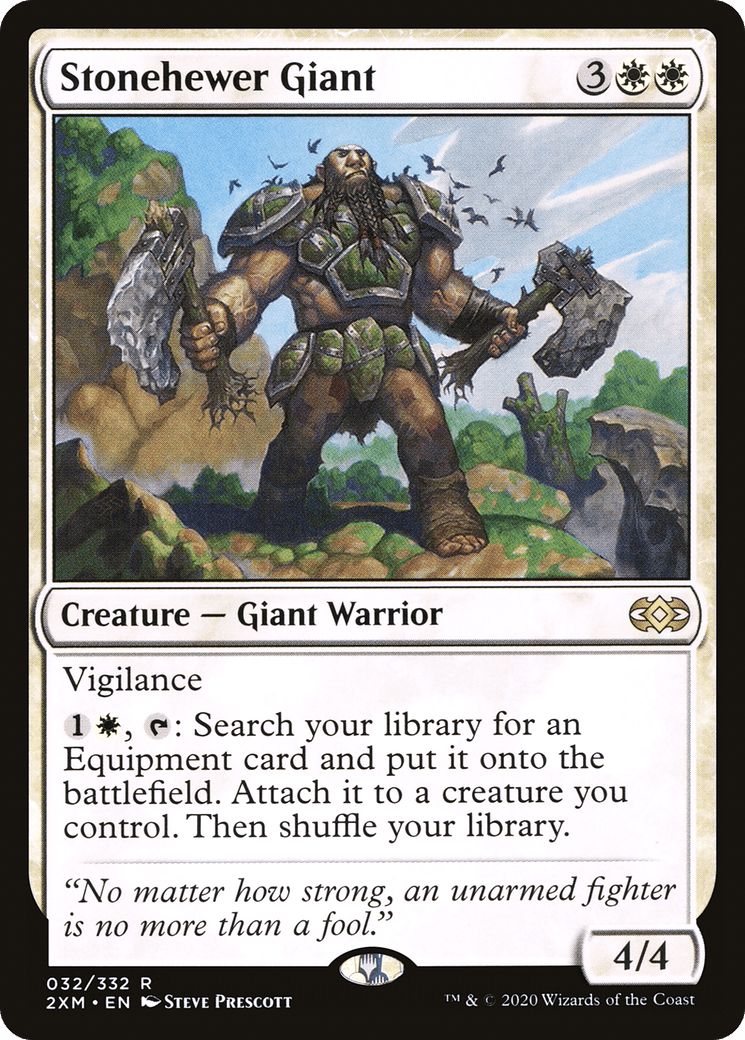 Stonehewer Giant [Double Masters] Foil