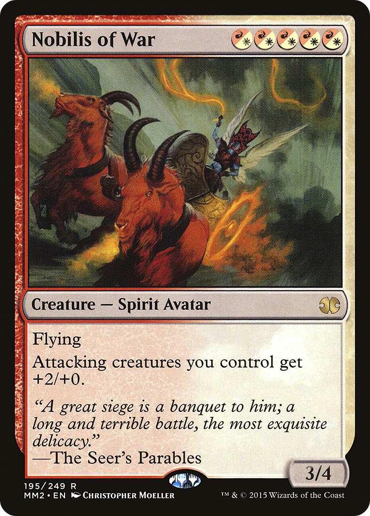 Nobilis of War [Modern Masters 2015] Foil