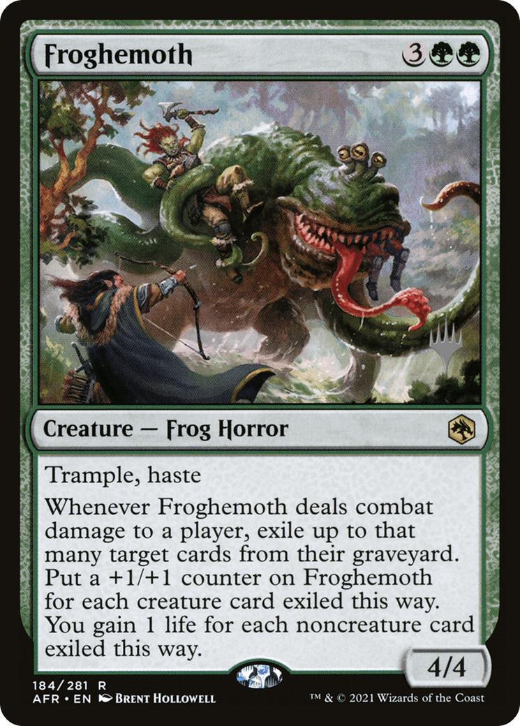 Froghemoth (Promo Pack) [Dungeons & Dragons: Adventures in the Forgotten Realms Promos] Foil