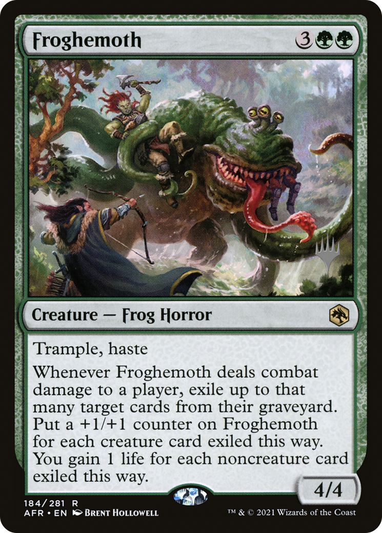 Froghemoth (Promo Pack) [Dungeons & Dragons: Adventures in the Forgotten Realms Promos] Foil