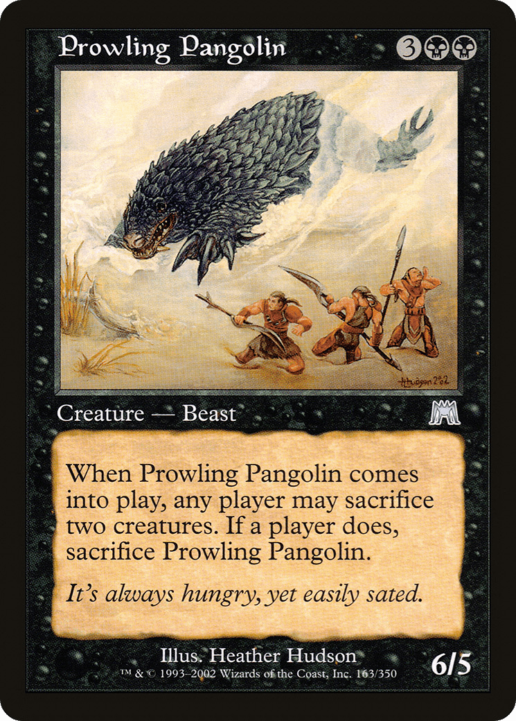 Prowling Pangolin [Onslaught] Foil