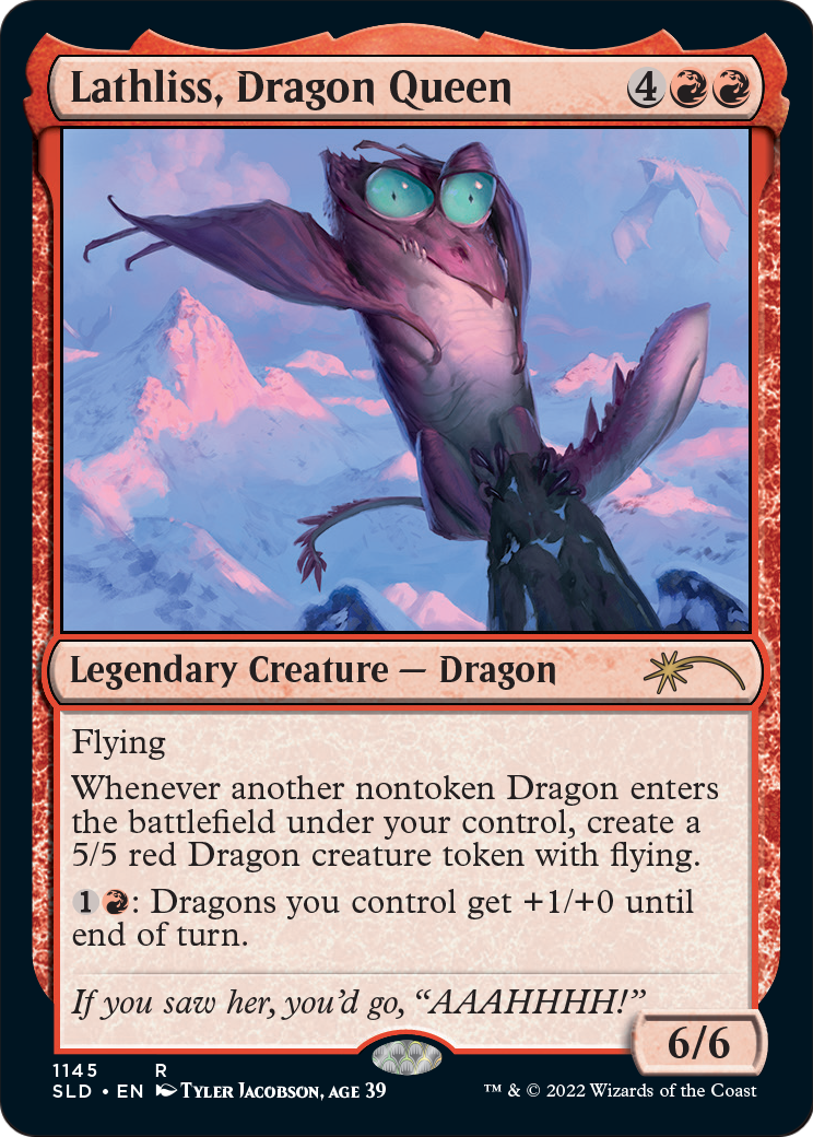 Lathliss, Dragon Queen (1145) [Secret Lair Drop Series] Foil