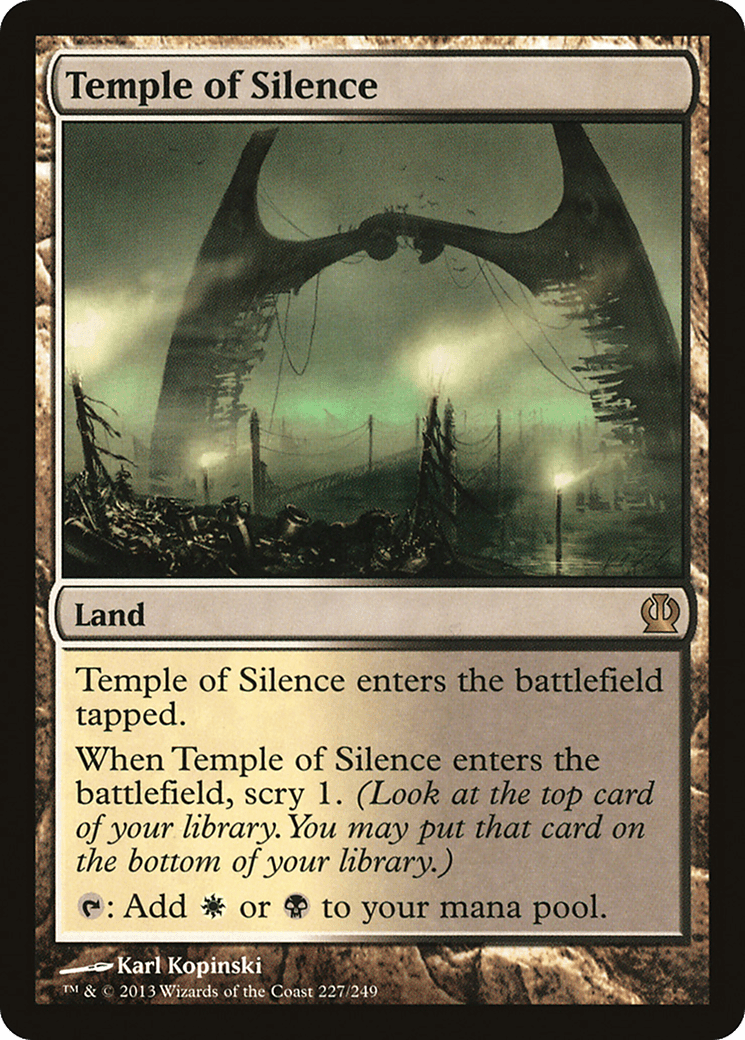 Temple of Silence [Theros] Foil