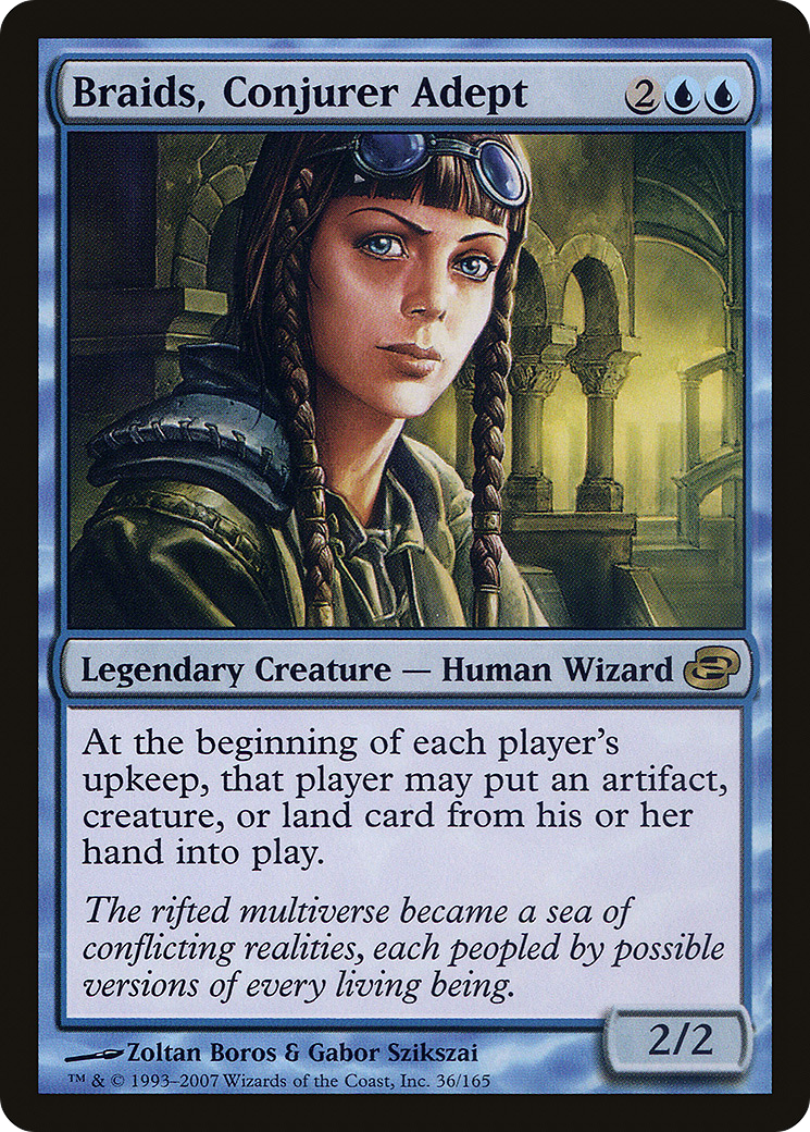 Braids, Conjurer Adept [Planar Chaos] Foil