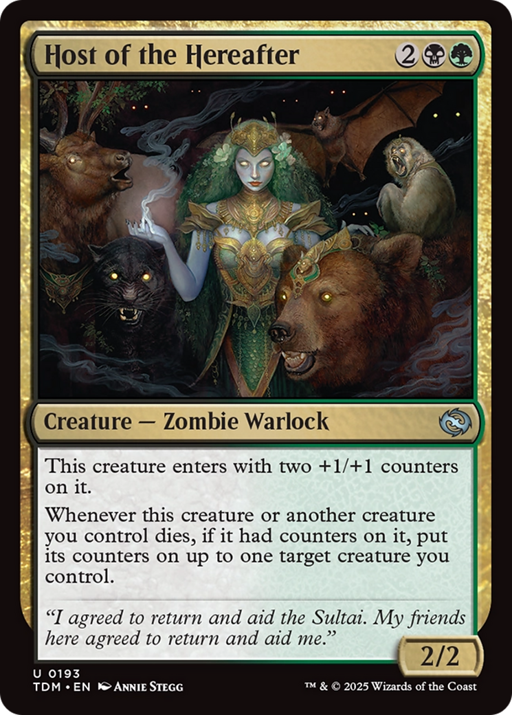 Host of the Hereafter (193) [Tarkir: Dragonstorm]  Foil