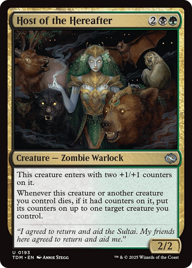 Host of the Hereafter (193) [Tarkir: Dragonstorm]  Foil