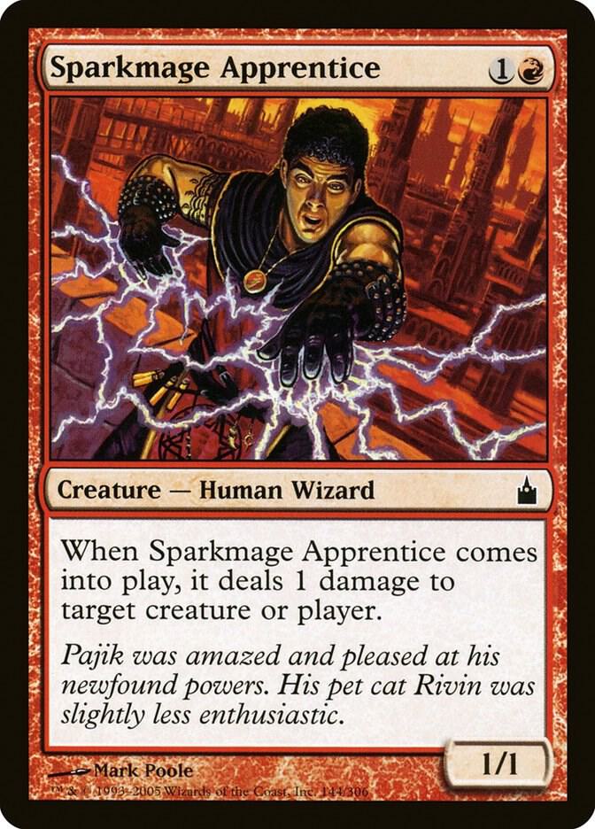 Sparkmage Apprentice 144/306 (Ravnica: City of Guilds) 