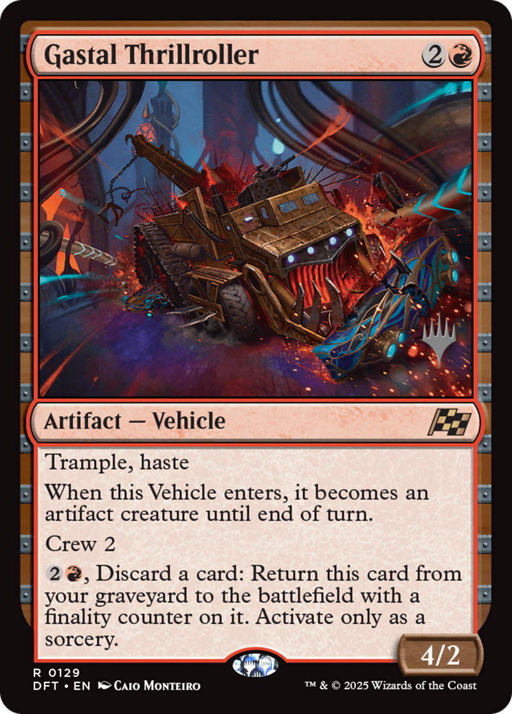 Gastal Thrillroller (129) [Promo Pack: Aetherdrift]