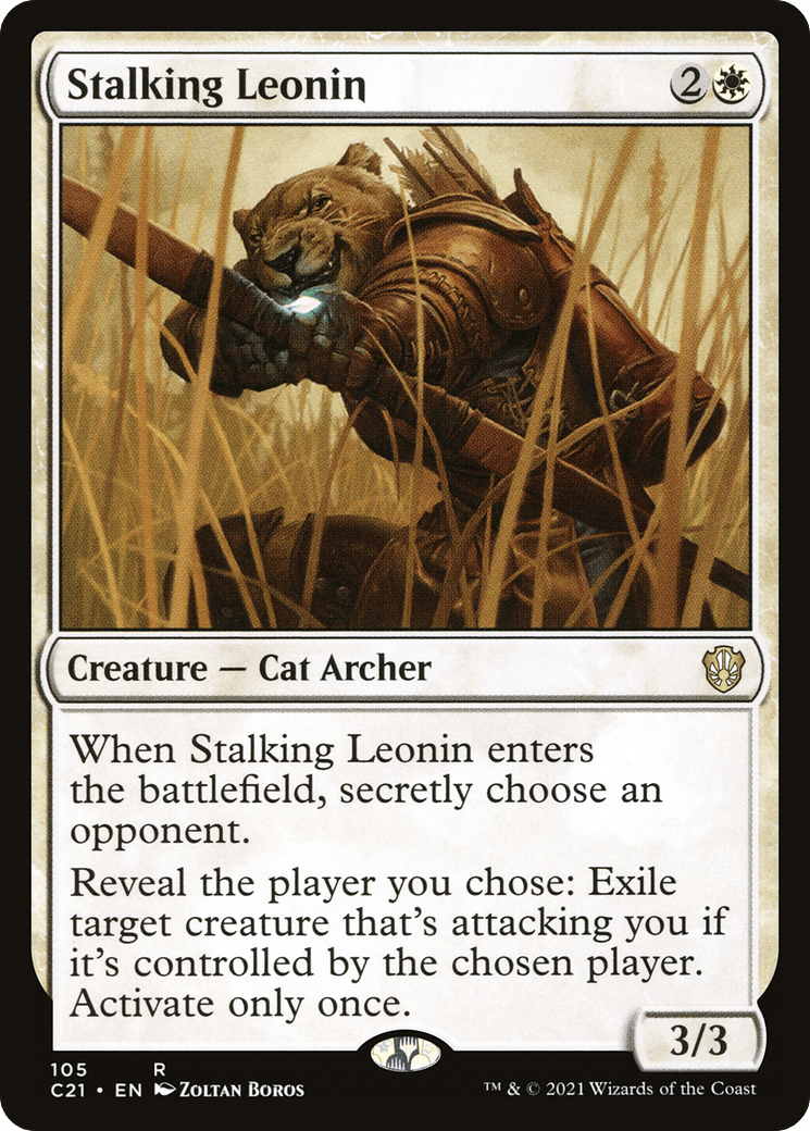 Stalking Leonin [Commander 2021]