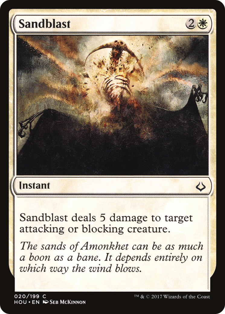 Sandblast [Hour of Devastation] Foil