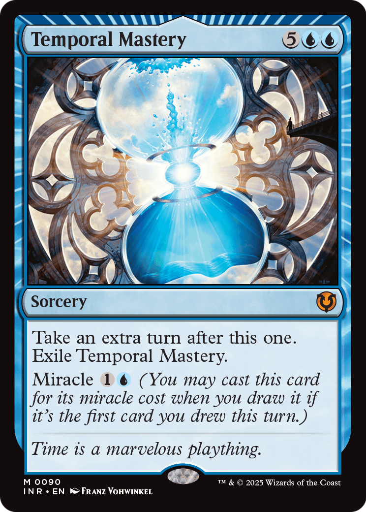 Temporal Mastery (-090) [Innistrad Remastered]  Foil