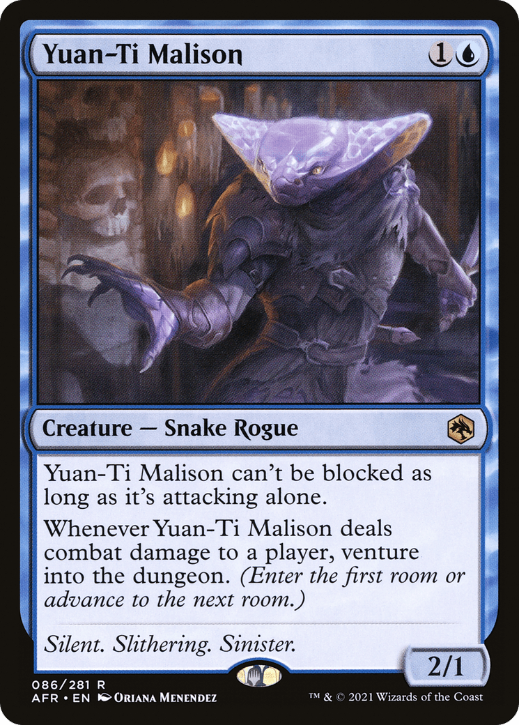 Yuan-Ti Malison [Dungeons & Dragons: Adventures in the Forgotten Realms] Foil